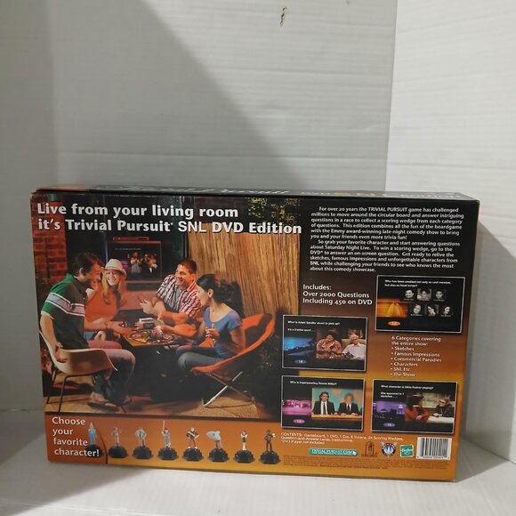 Milton Bradley Trivial Pursuit: SNL Saturday Night Live DVD Edition Game. - Picture 6 of 8